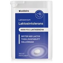 100 tabletter - Addeira Laktasenzym