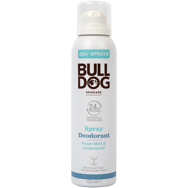 Bulldog Fresh Mint & Cedarwood Spray Deodorant