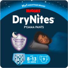 DryNites Boy 8-13 9 st/paket