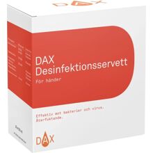 DAX Desinfektionsservett Händer 20 st/paket