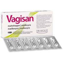 Vagisan Mjölksyra Vagitorier 7 st/paket