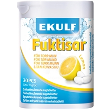 30 tabletter - Ekulf Fuktisar Lemon