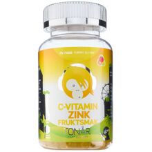 Monkids C-vitamin+Zink Tonår Fruktsmak 60 tabletter