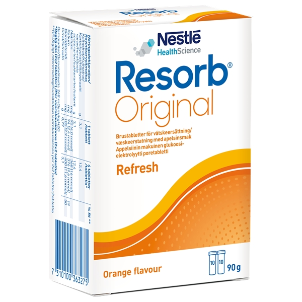 Resorb Original brustabletter