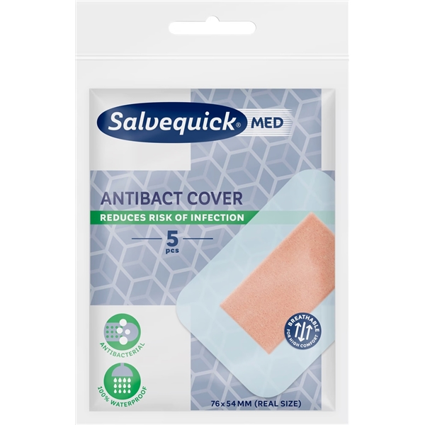 SalvequickMED Maxi Antibact Cover (Bild 1 av 2)