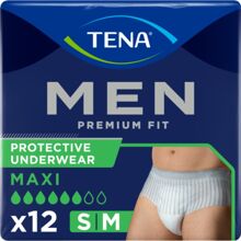 TENA Men Premium Fit Maxi S/M 12 st/paket