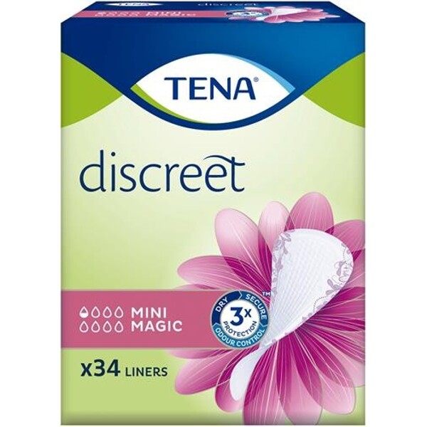 TENA Discreet Mini Magic 34 st (Bild 1 av 2)