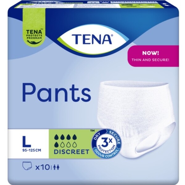 TENA Pants Discreet L 10st