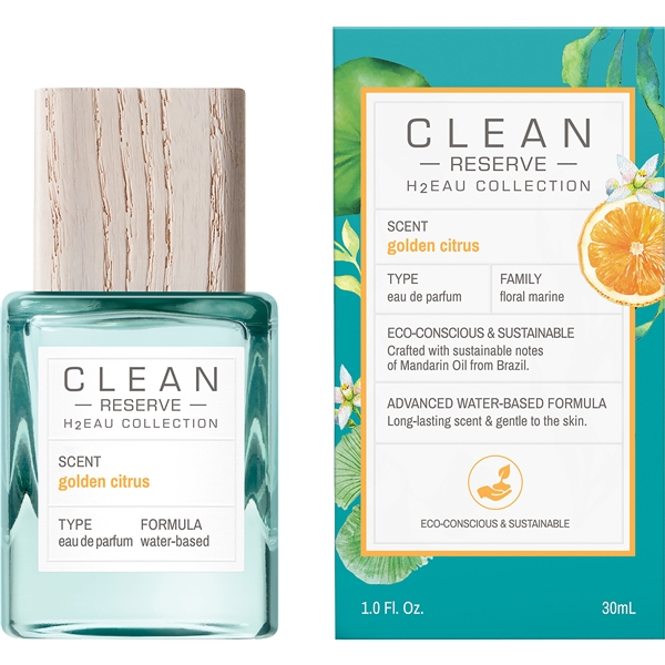 Clean Reserve H2EAU Golden Citrus - Edp (Bild 2 av 5)