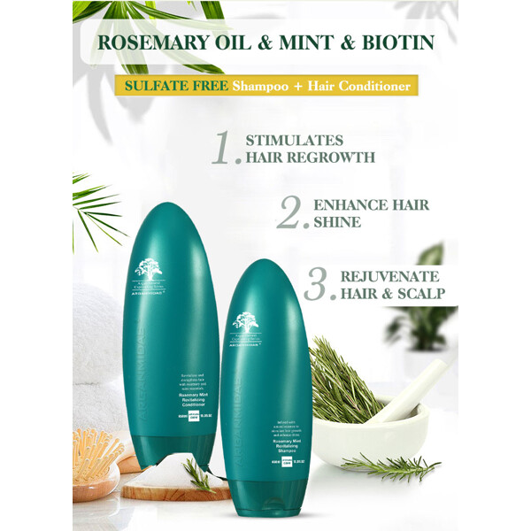 Arganmidas Rosemary Mint Revitalizing Shampoo (Bild 11 av 12)