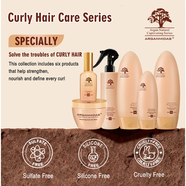 Arganmidas Nourishing Curls Shampoo (Bild 8 av 8)