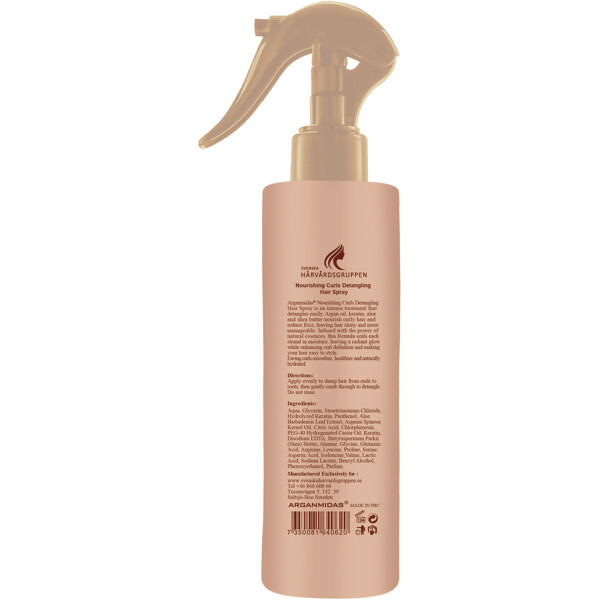 Arganmidas Nourishing Curls Detangling Hair Spray (Bild 2 av 7)