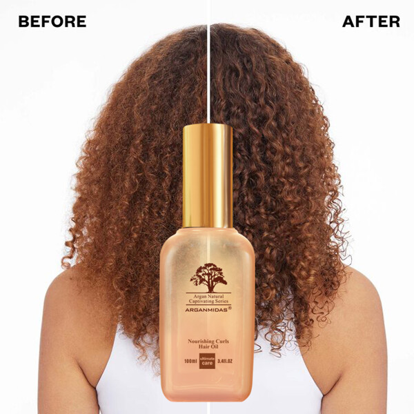 Arganmidas Nourishing Curls Hair Oil (Bild 4 av 8)