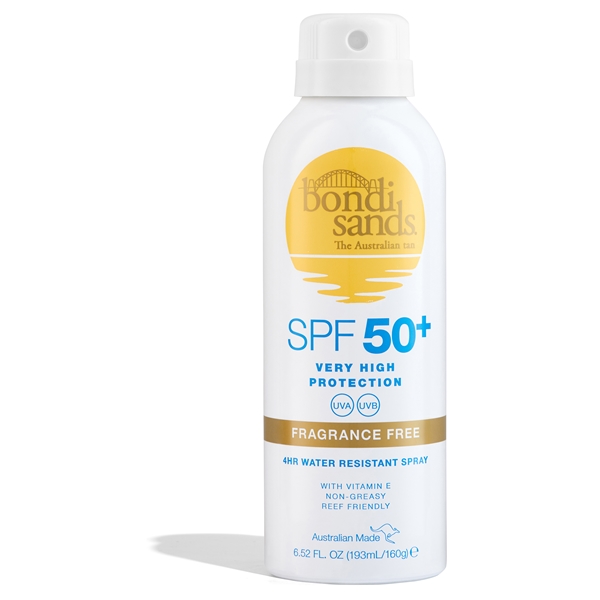 Bondi Sands SPF 50+ Fragrance Free Sunscreen Spray (Bild 1 av 2)