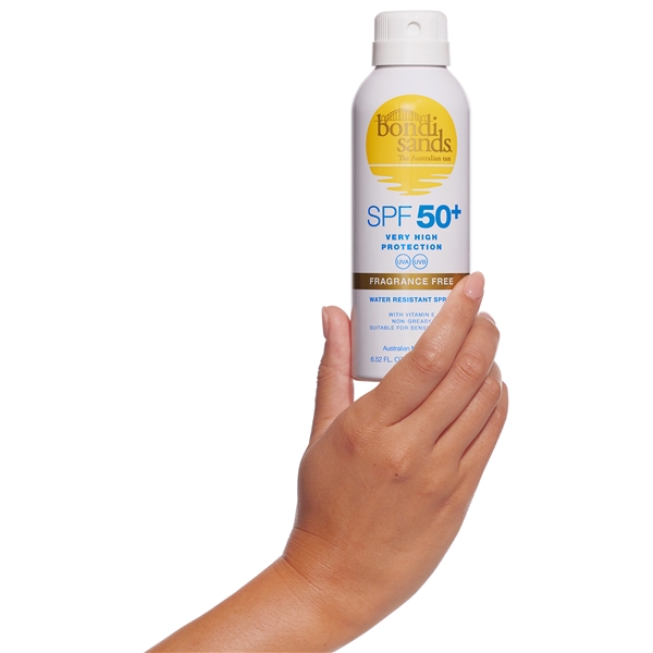 Bondi Sands SPF 50+ Fragrance Free Sunscreen Spray (Bild 2 av 2)