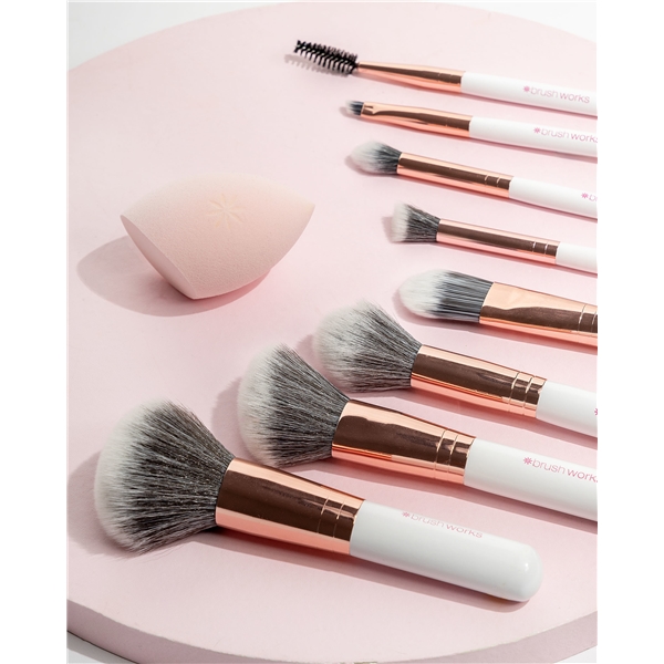 Brushworks Exclusive Makeup Brush & Sponge Set (Bild 3 av 4)