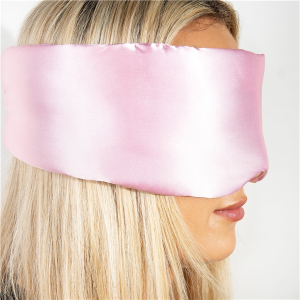 Brushworks Cushioned Satin Sleep Mask (Bild 7 av 9)