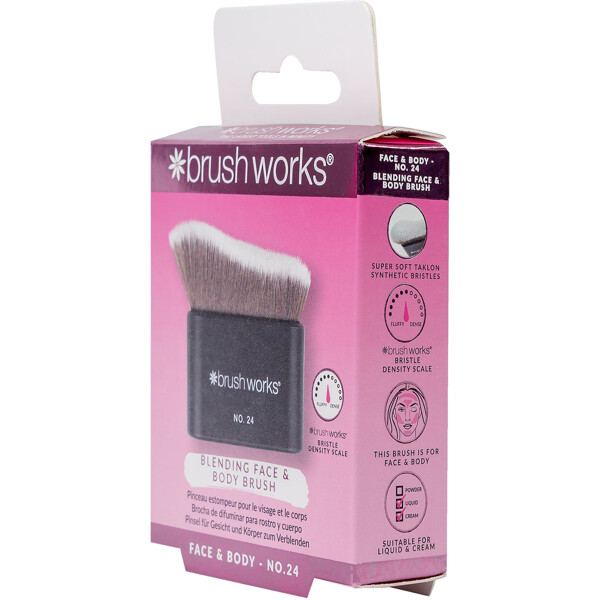 Brushworks No. 24 Blending Face & Body Brush (Bild 2 av 8)