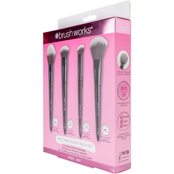 Brushworks Buff & Blend Face Set (Bild 2 av 5)