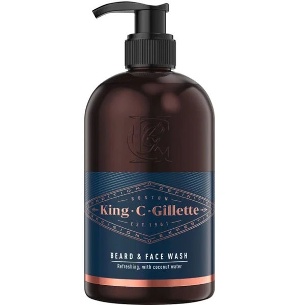 King C. Gillette Beard & Face Wash