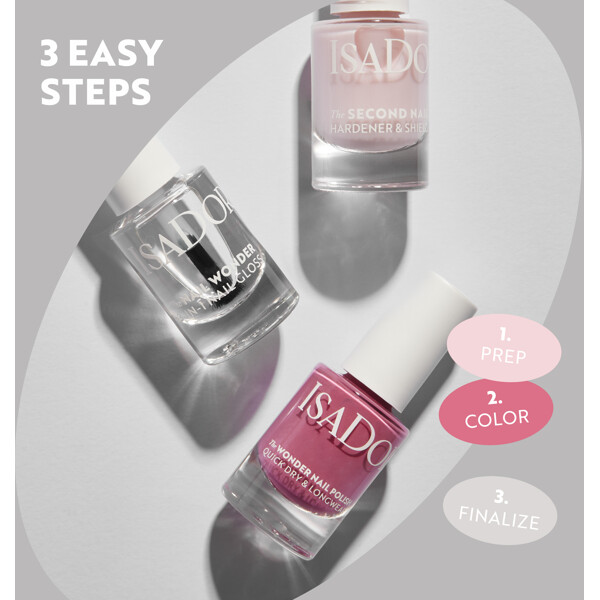 IsaDora Nail Wonder 3 in 1 Nail Polish (Bild 3 av 5)