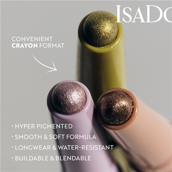 IsaDora The Shimmer Eyeshadow Stick Longwear (Bild 5 av 8)