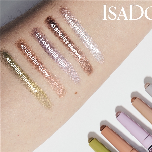 IsaDora The Shimmer Eyeshadow Stick Longwear (Bild 6 av 8)