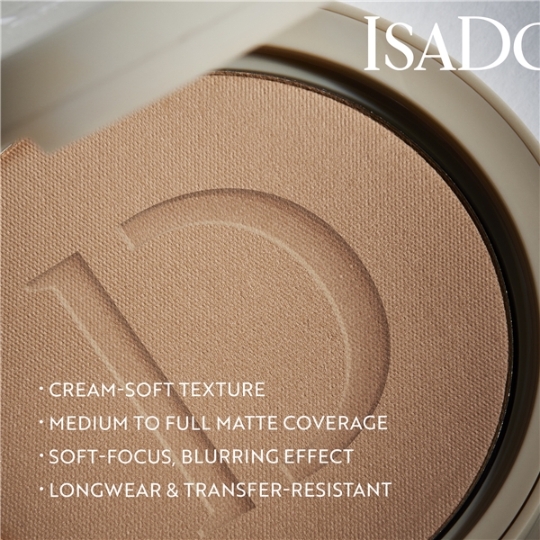 IsaDora The No Compromise Matte Powder (Bild 5 av 8)