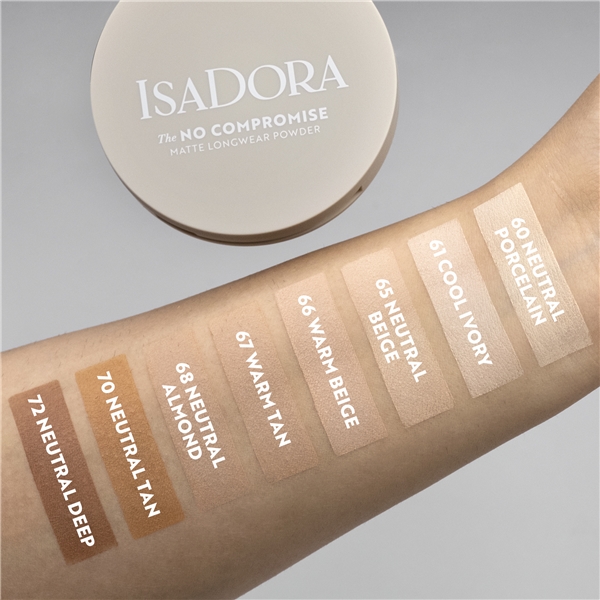 IsaDora The No Compromise Matte Powder (Bild 7 av 8)