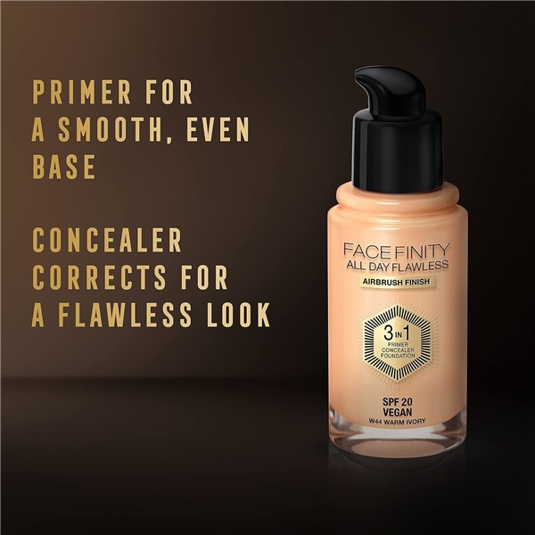 Facefinity All Day Flawless 3 in 1 Foundation (Bild 6 av 7)