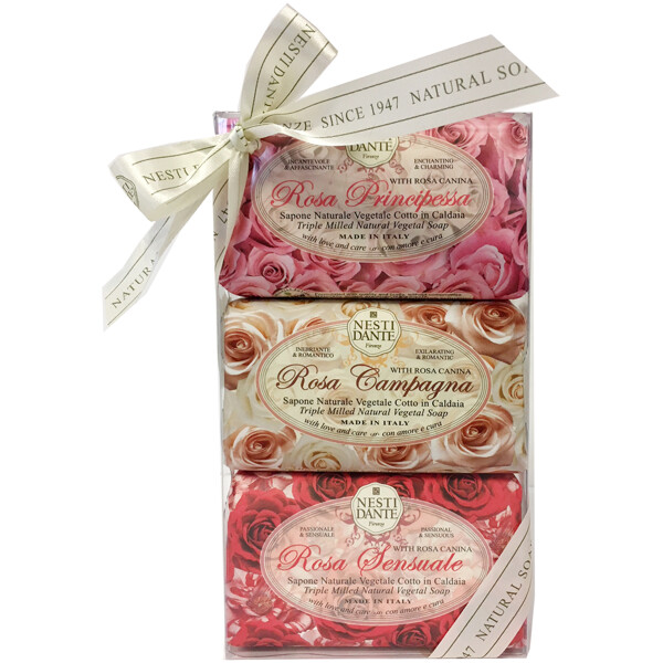 Nesti Dante Le Rose Soap Set