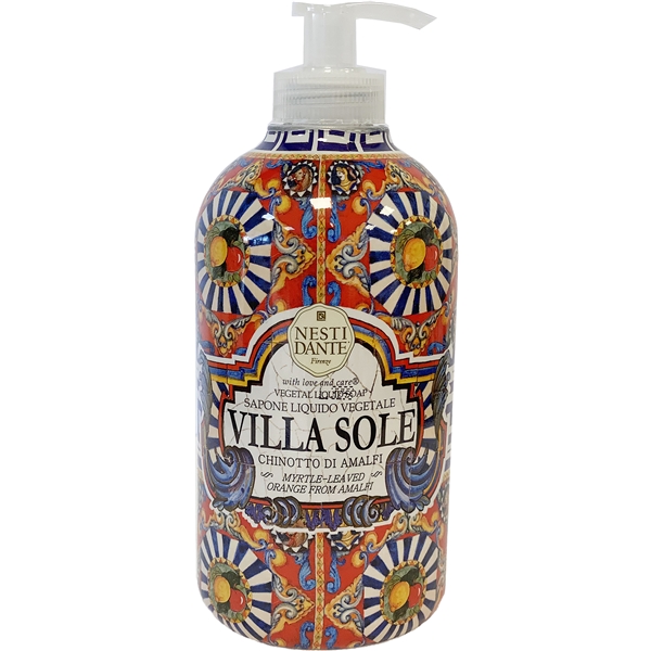 Villa Sole Gel Chinotto d'Amalfi - Liquid Soap (Bild 1 av 2)