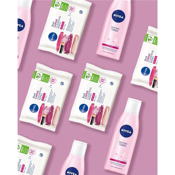 Nivea 3 in 1 Caring Cleansing Wipes (Bild 6 av 6)