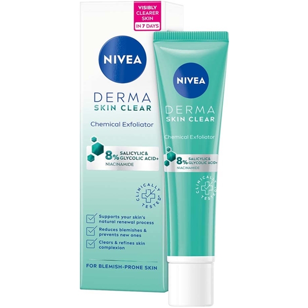 Nivea Derma Skin Clear Night Exfoliator (Bild 1 av 5)