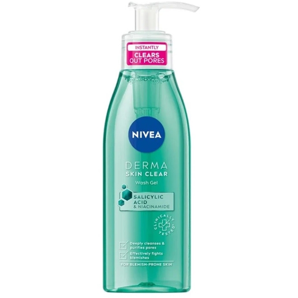 Nivea Derma Skin Clear Wash Gel (Bild 1 av 6)