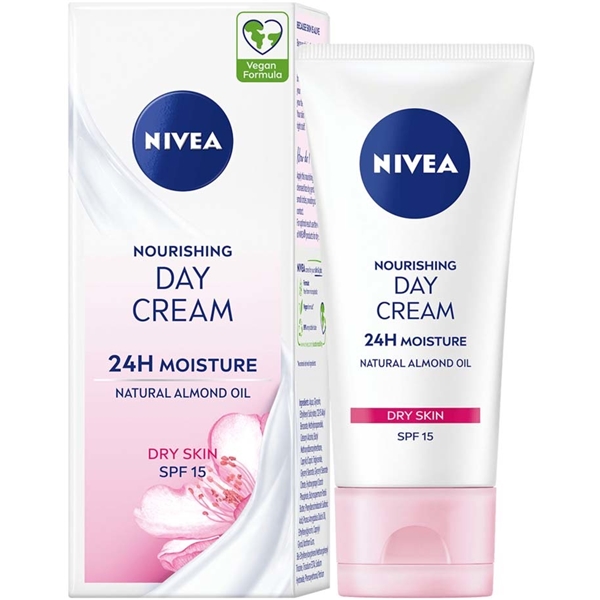 Nivea Nourishing Day Cream SPF15 - Dry Skin (Bild 1 av 5)