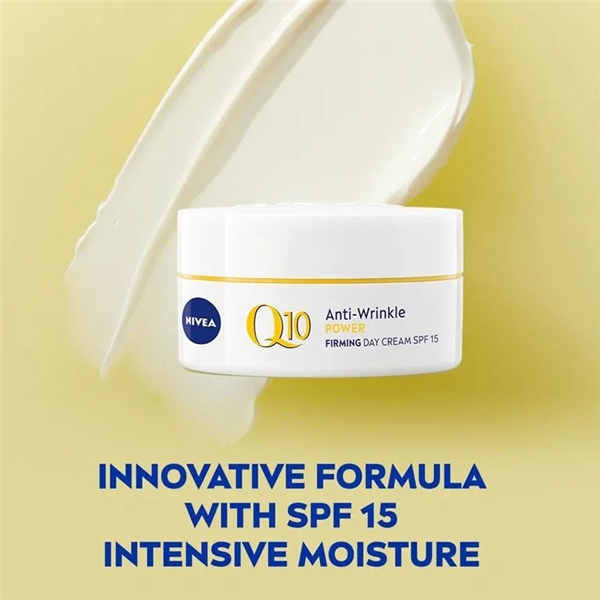 Nivea Q10 Anti Wrinkle Power Firming Day SPF15 (Bild 5 av 5)