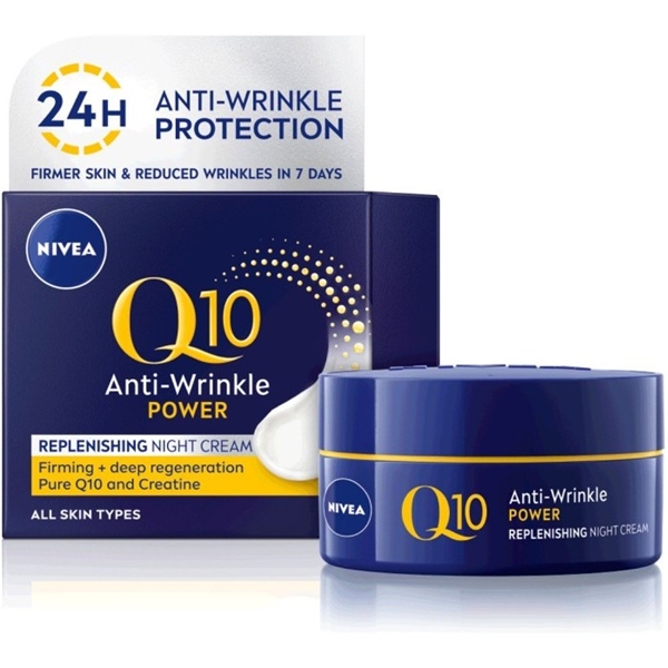 Nivea Q10 Anti Wrinkle Power Night Cream (Bild 1 av 6)