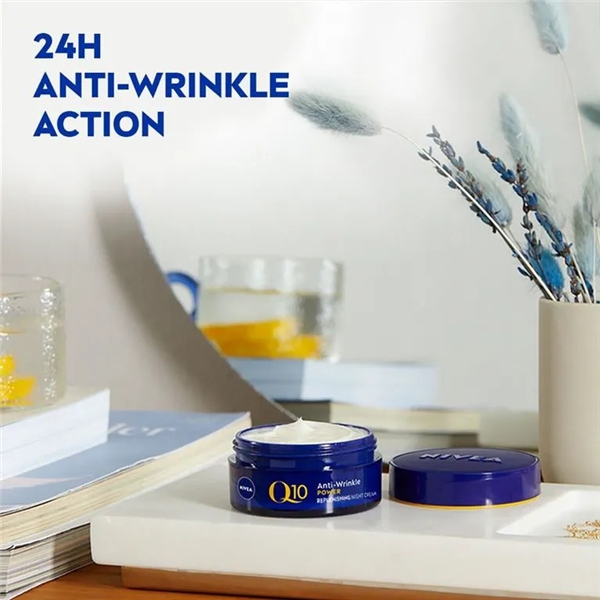 Nivea Q10 Anti Wrinkle Power Night Cream (Bild 3 av 6)