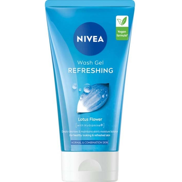 Nivea Refreshing Wash Gel - Normal/Comb Skin (Bild 1 av 5)