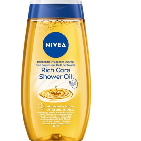 Nivea Rich Care Shower Oil (Bild 1 av 6)