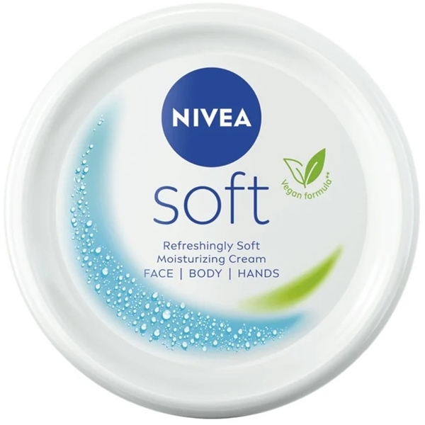 Nivea Soft Moisturizing Cream - Face Body Hand (Bild 1 av 5)