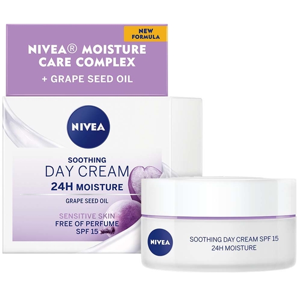 Nivea Soothing Day Cream - Sensitive Skin (Bild 1 av 6)