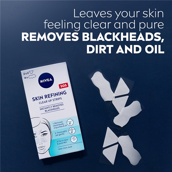 Nivea SOS Skin Refining Clear Up Strips (Bild 2 av 6)