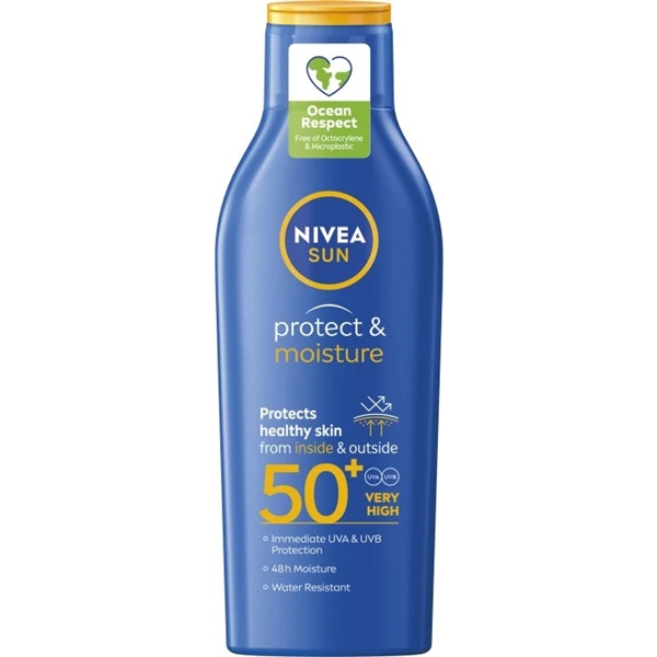 Nivea Sun Protect & Moisture Lotion SPF50+ (Bild 1 av 6)