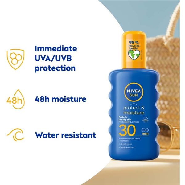 Nivea Sun Protect & Moisture Spray SPF30 (Bild 3 av 6)