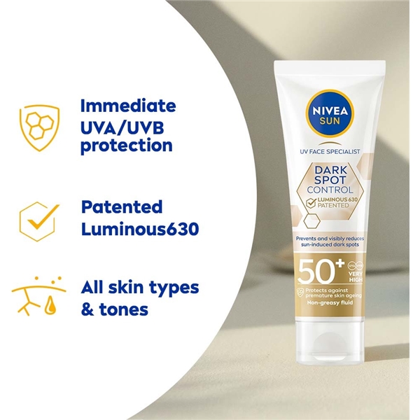 Nivea Sun UV Face Luminous630 SPF50+ (Bild 3 av 6)