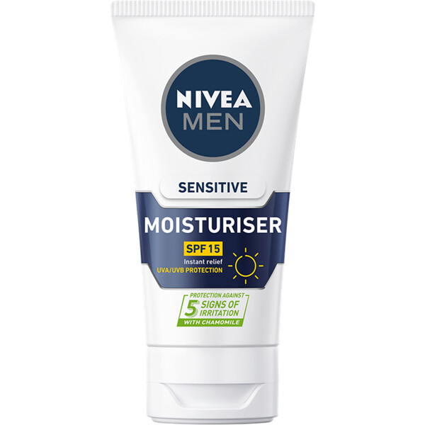 Nivea Men Sensitive Face Moisturiser SPF15 (Bild 2 av 8)