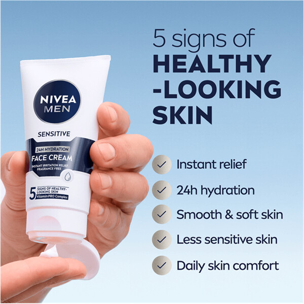 Nivea Men Sensitive Face Cream (Bild 3 av 8)