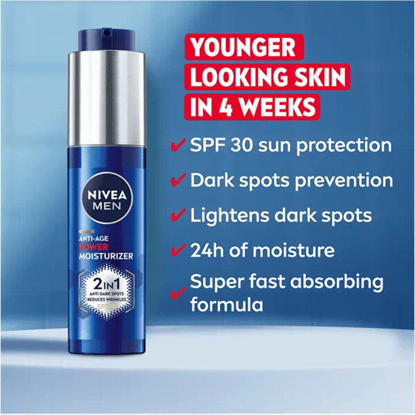 Nivea Men Luminous Anti Age Power Moisturizer (Bild 4 av 7)